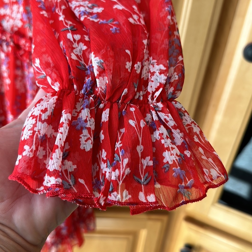 VICI Shake It Up Floral Ruffle Dress - Picture 13 of 13